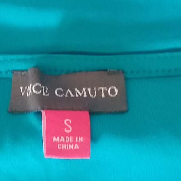 Vince Camuto Teal Top Size Small - Picture 4 of 4